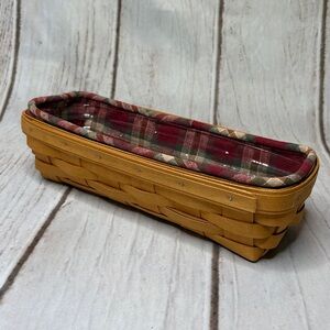 Longaberger Cracker Basket WITH LINER